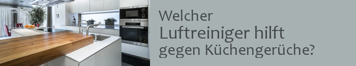 Luftreiniger gegen Küchengerüche