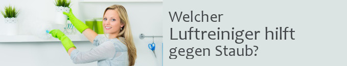 Luftreiniger gegen Staub
