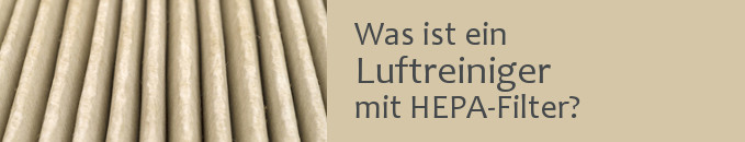 Luftreiniger HEPA Filter