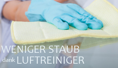 Luftreiniger Staub